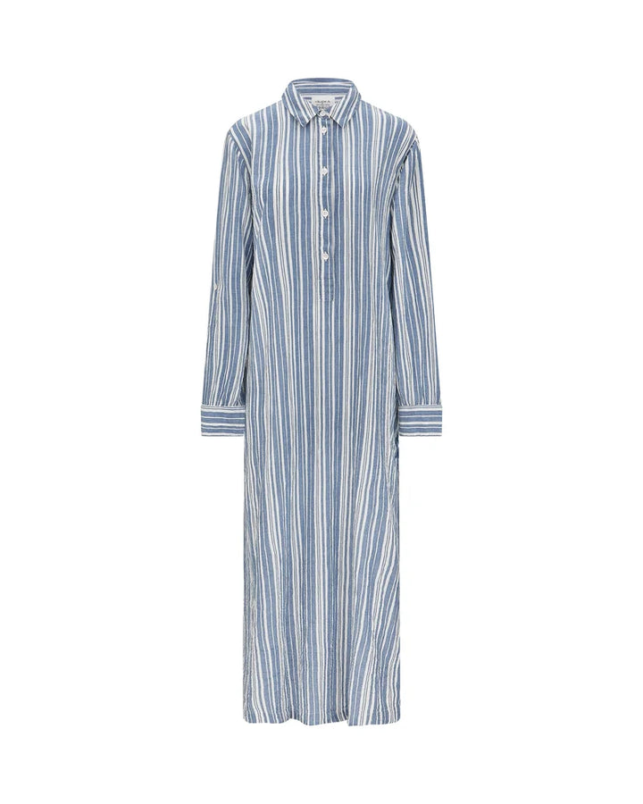 Nudea - Maxi Shirt French Navy Stripe