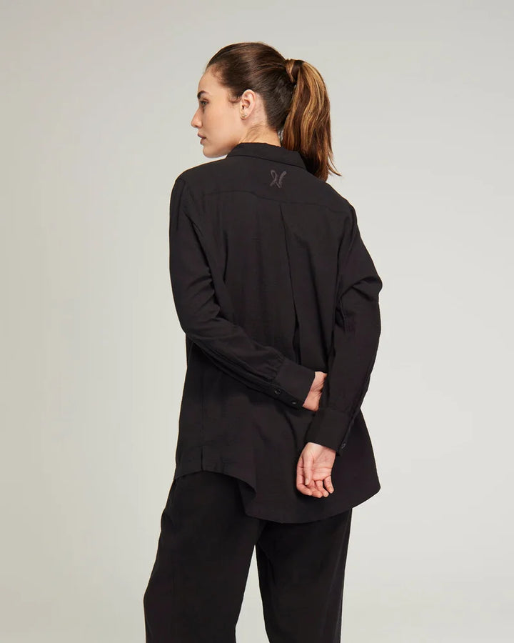Nudea - Midi Shirt Black