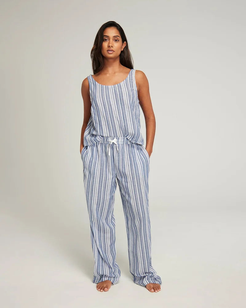 Nudea - Tank French Navy Stripe