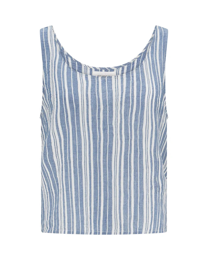Nudea - Tank French Navy Stripe