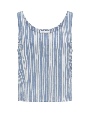 Nudea - Tank French Navy Stripe