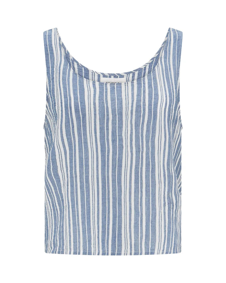 Nudea - Tank French Navy Stripe