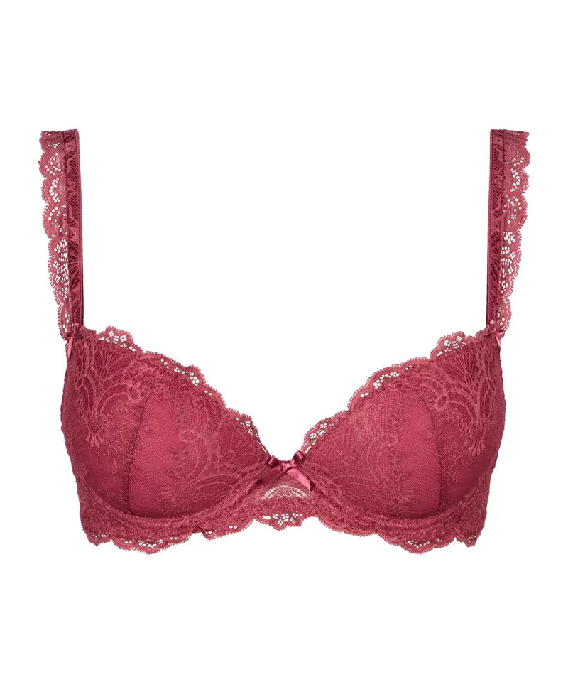 Aubade - Danse Des Sens Plunge Padded Bra Mulberry