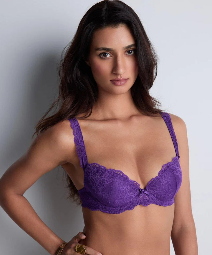 Aubade - Danse Des Sens Plunge Padded Bra Spiced Plum