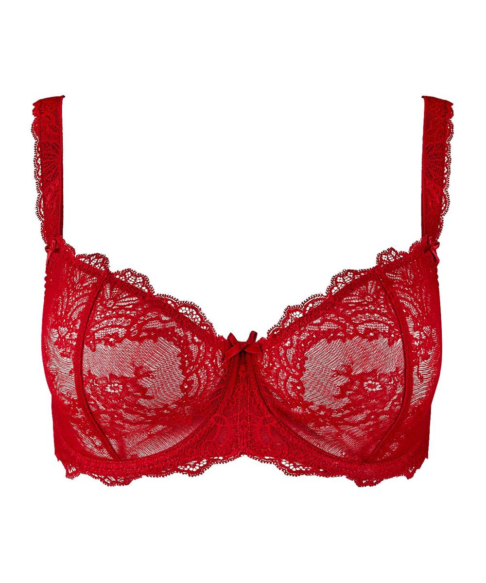 Aubade - Danse Des Sens Comfort Half-Cup Bra Irresistible Red