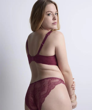 Aubade - Danse Des Sens Half Cup Bra Mulberry