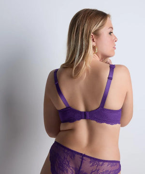 Aubade - Danse Des Sens Supportive Half Cup Bra Spiced Plum