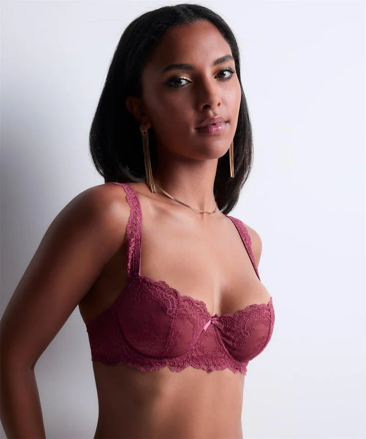 Aubade - Danse Des Sens Half Cup Bra Mulberry