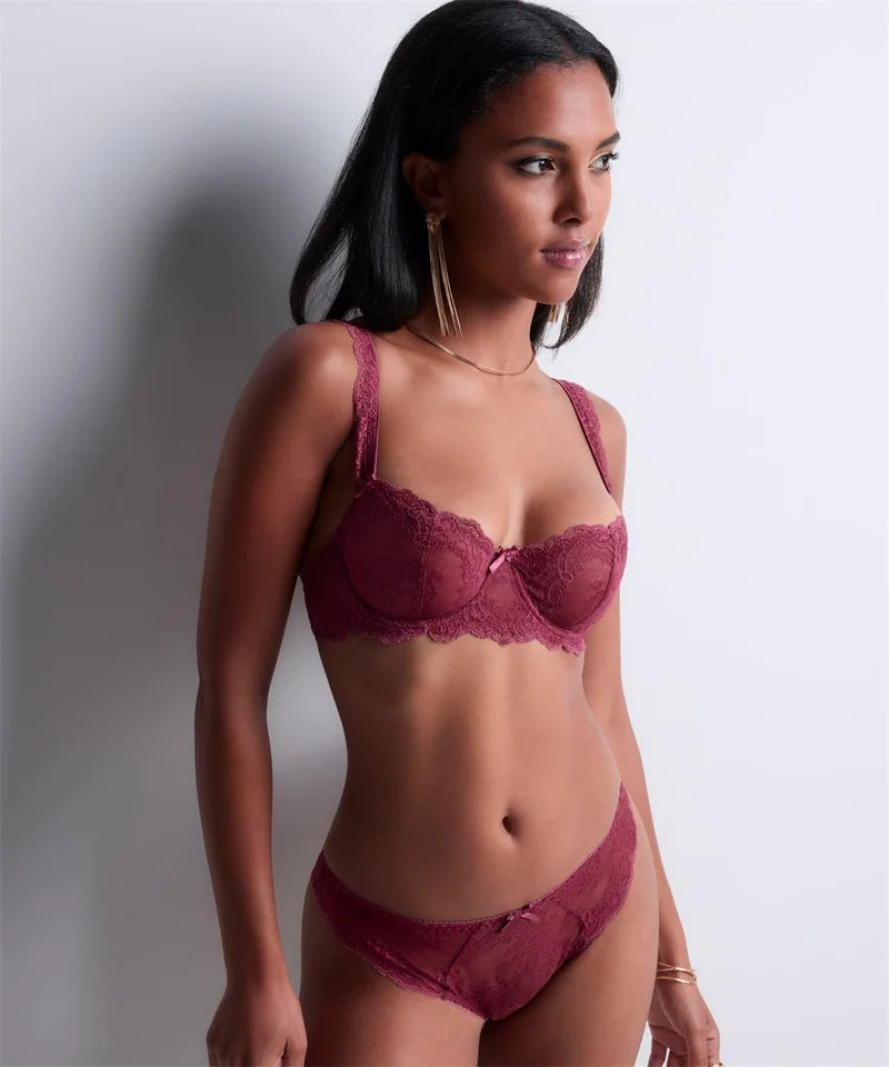 Aubade - Danse Des Sens Half Cup Bra Mulberry