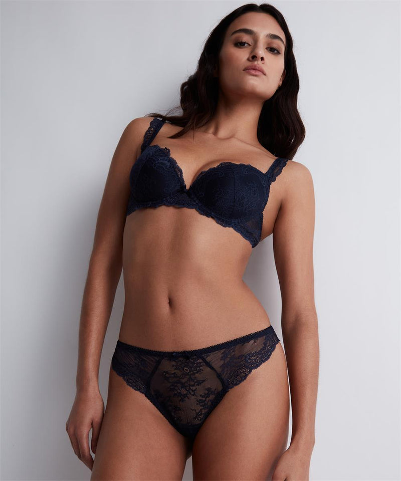 Aubade - Danse Des Sens Tanga Evening Blue