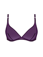 Lise Charmel - Revelation Beaute Wireless Triangle Bra Purple Desir
