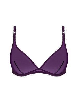 Lise Charmel - Revelation Beaute Wireless Triangle Bra Purple Desir