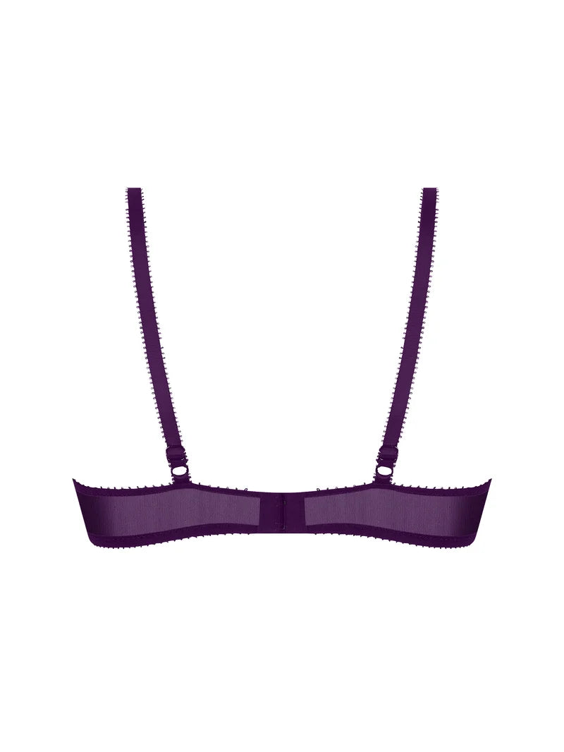 Lise Charmel - Revelation Beaute Wireless Triangle Bra Purple Desir