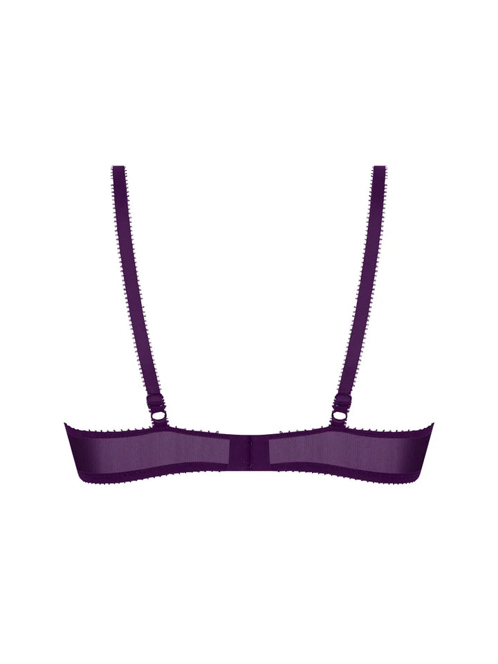 Lise Charmel - Revelation Beaute Wireless Triangle Bra Purple Desir