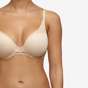 Passionata Naïs Plunge T-Shirt Bra - Cappuccino Plunge Bra Passionata 