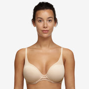 Passionata Naïs Plunge T-Shirt Bra - Cappuccino Plunge Bra Passionata 