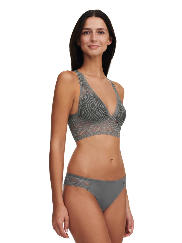 Passionata Ondine Tanga - Graphite Thong Passionata 