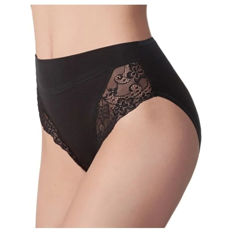 Janira - Esencial High Brief 2 Pack Black