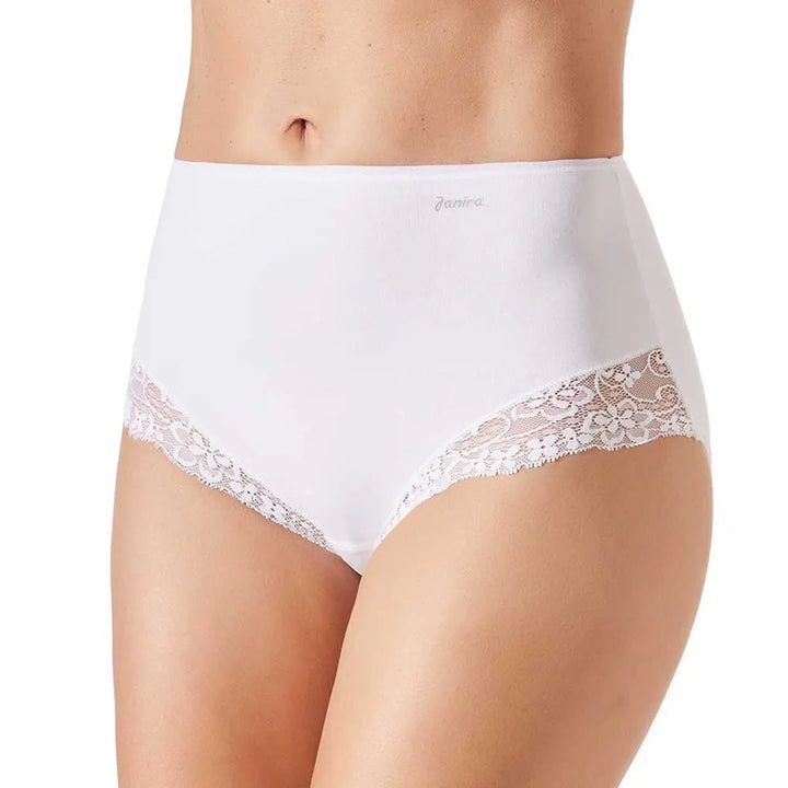 Janira - Esencial Full Brief 2 Pack White