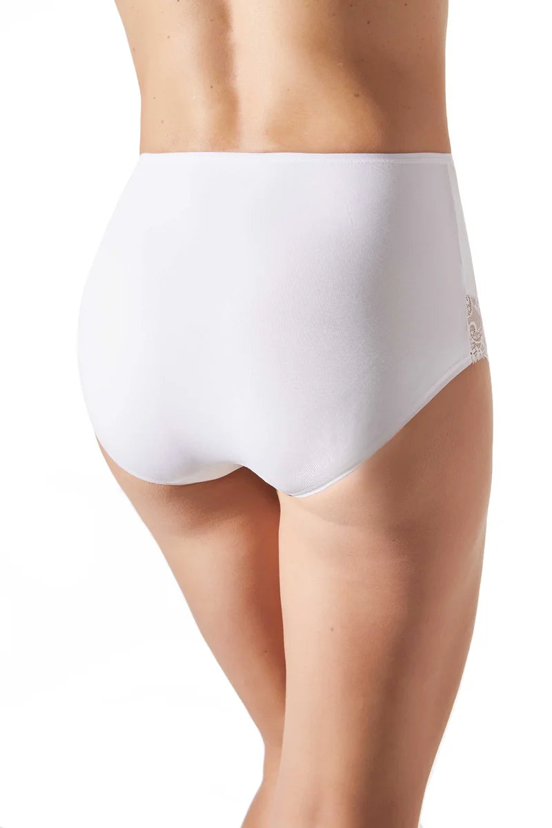 Janira - Esencial Full Brief 2 Pack White