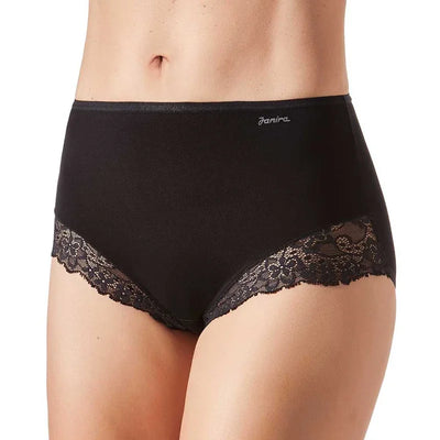 Janira - Esencial Full Brief 2 Pack Black