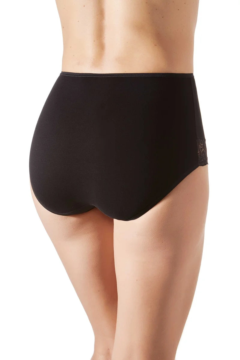 Janira - Esencial Full Brief 2 Pack Black
