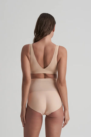 ByeBra - Bum Lifts & Underwear Padded Panties High Waist Beige