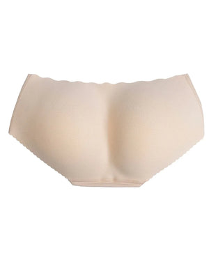 ByeBra - Bum Lifts & Underwear Padded Panties Low Waist Beige