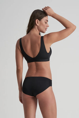 ByeBra - Bum Lifts & Underwear Padded Panties Low Waist Black