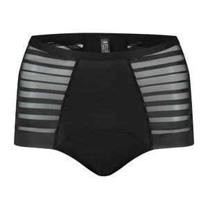 ByeBra - Leak-Proof Underwear Period High Brief Lace High Flow Black