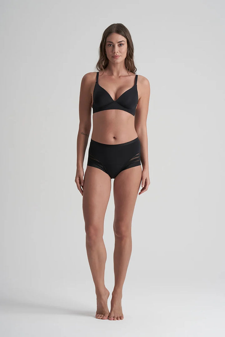 ByeBra - Leak-Proof Underwear Period Hipster Lace Medium Flow Black