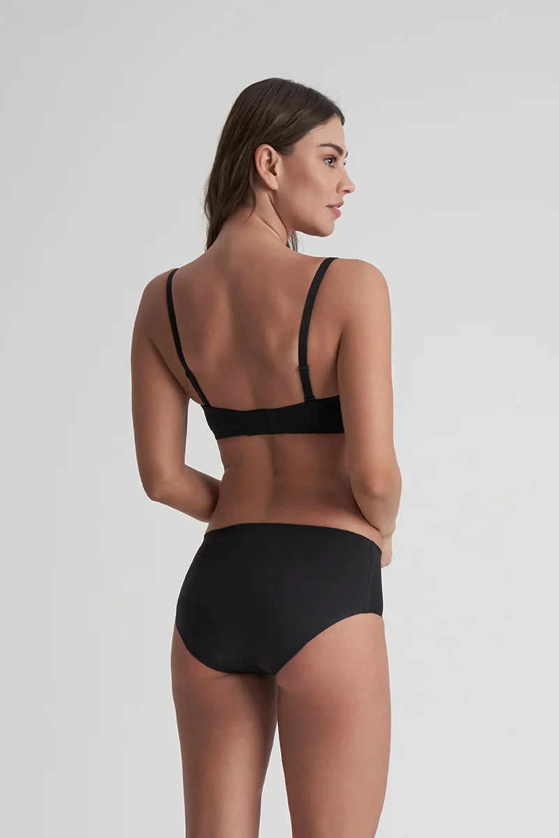 ByeBra - Leak-Proof Underwear Period Hipster Laminated Medium Flow Black