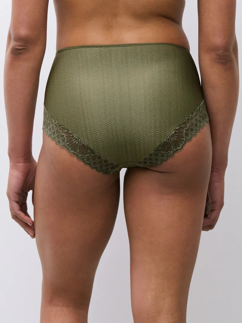 Chantelle - Sublime High-Waisted Support Full Brief Army Khaki