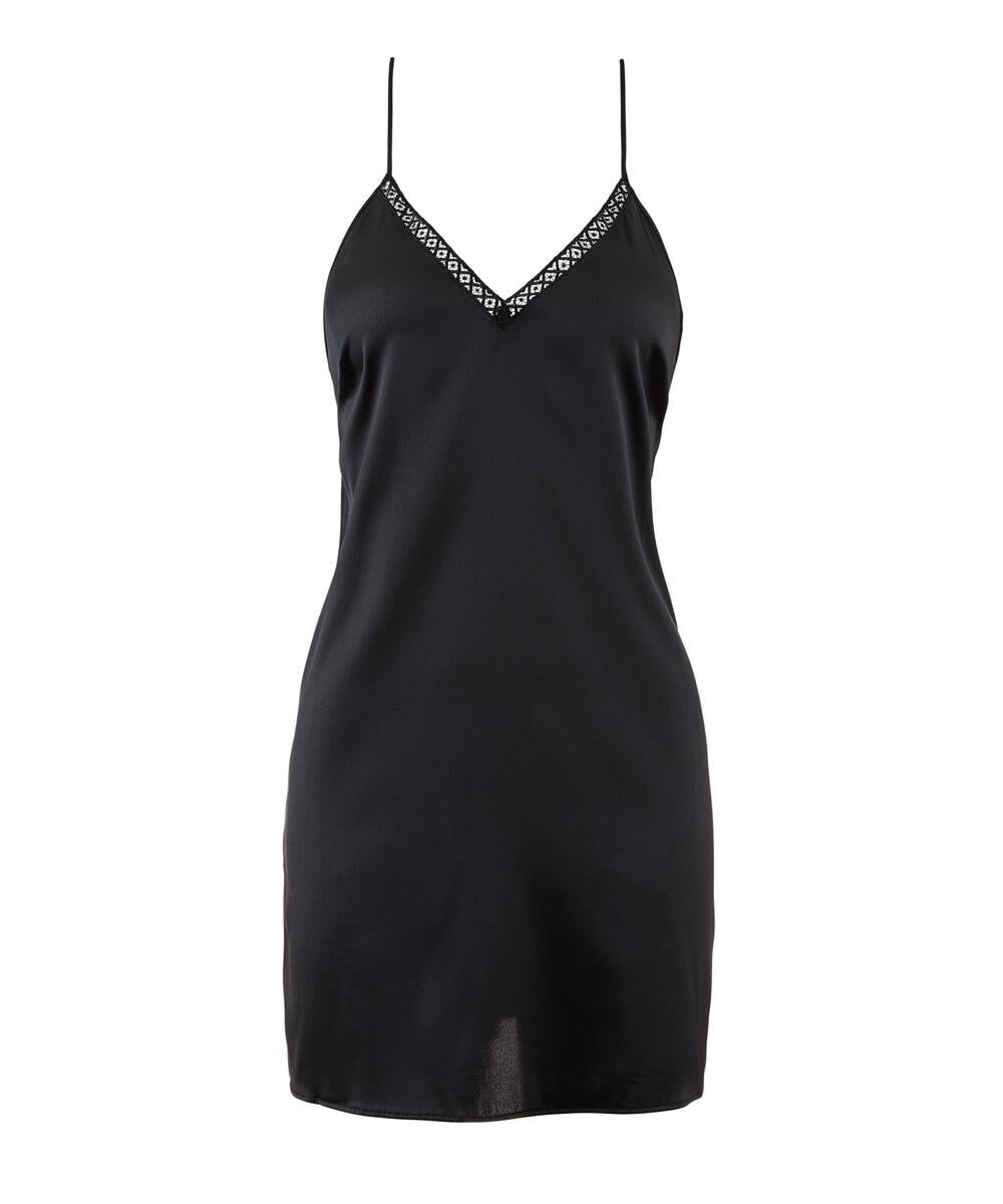Aubade - Silk Desire Nightie Noir