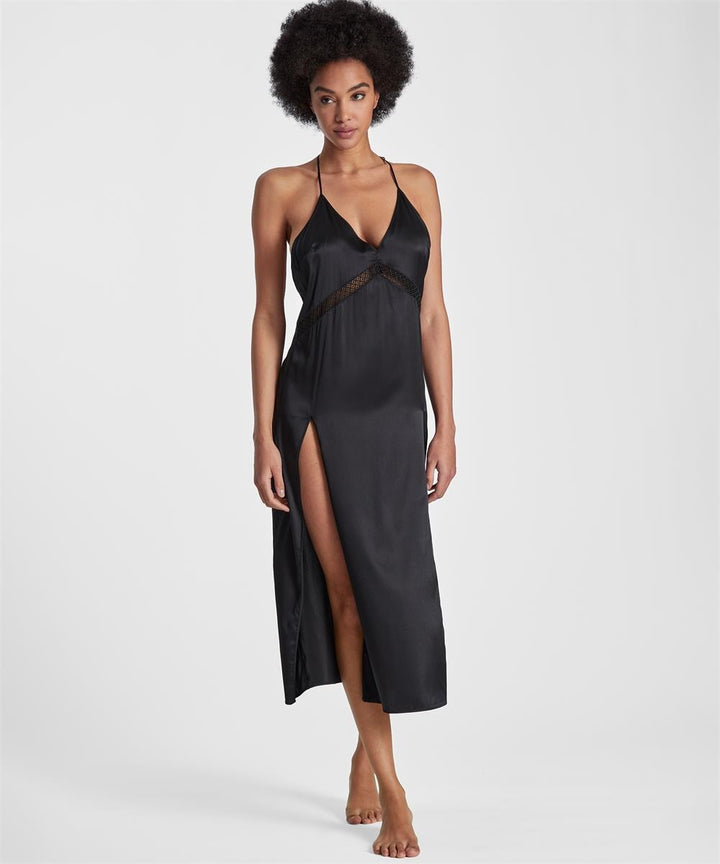 Aubade - Silk Desire Long Nightie Longue Silk Noir