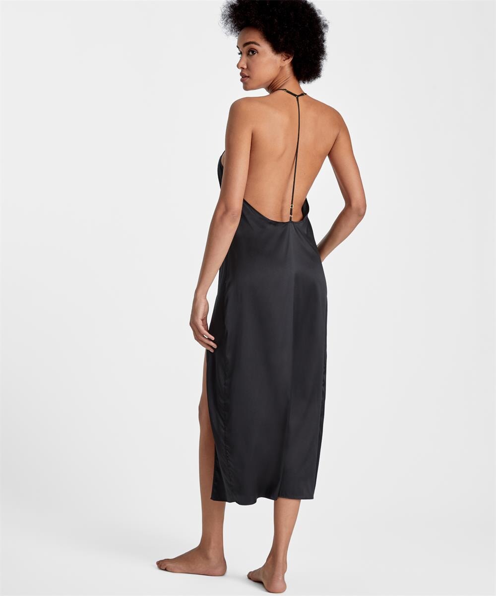Aubade - Silk Desire Long Nightie Longue Silk Noir