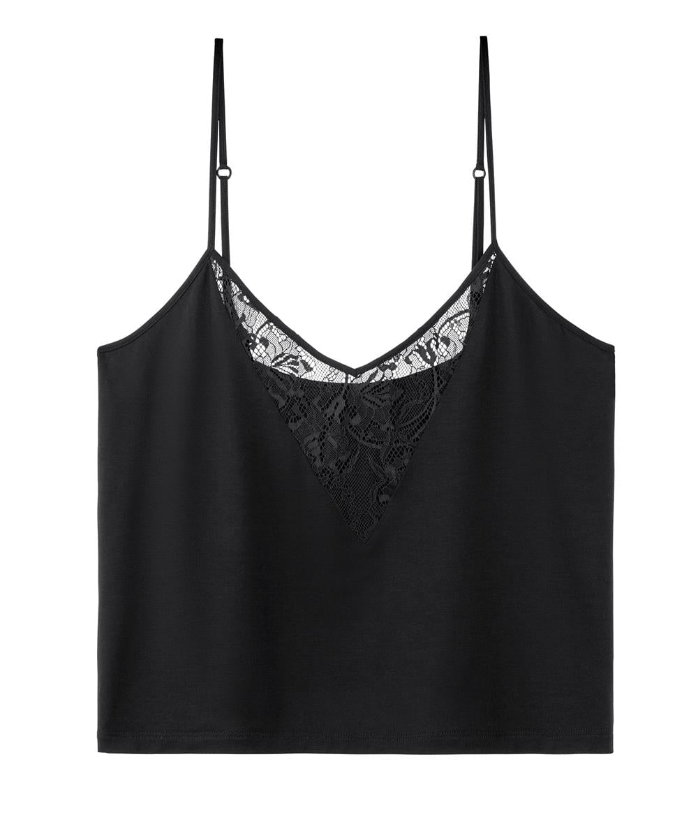 Aubade - Lazy Days Top Noir Top Aubade