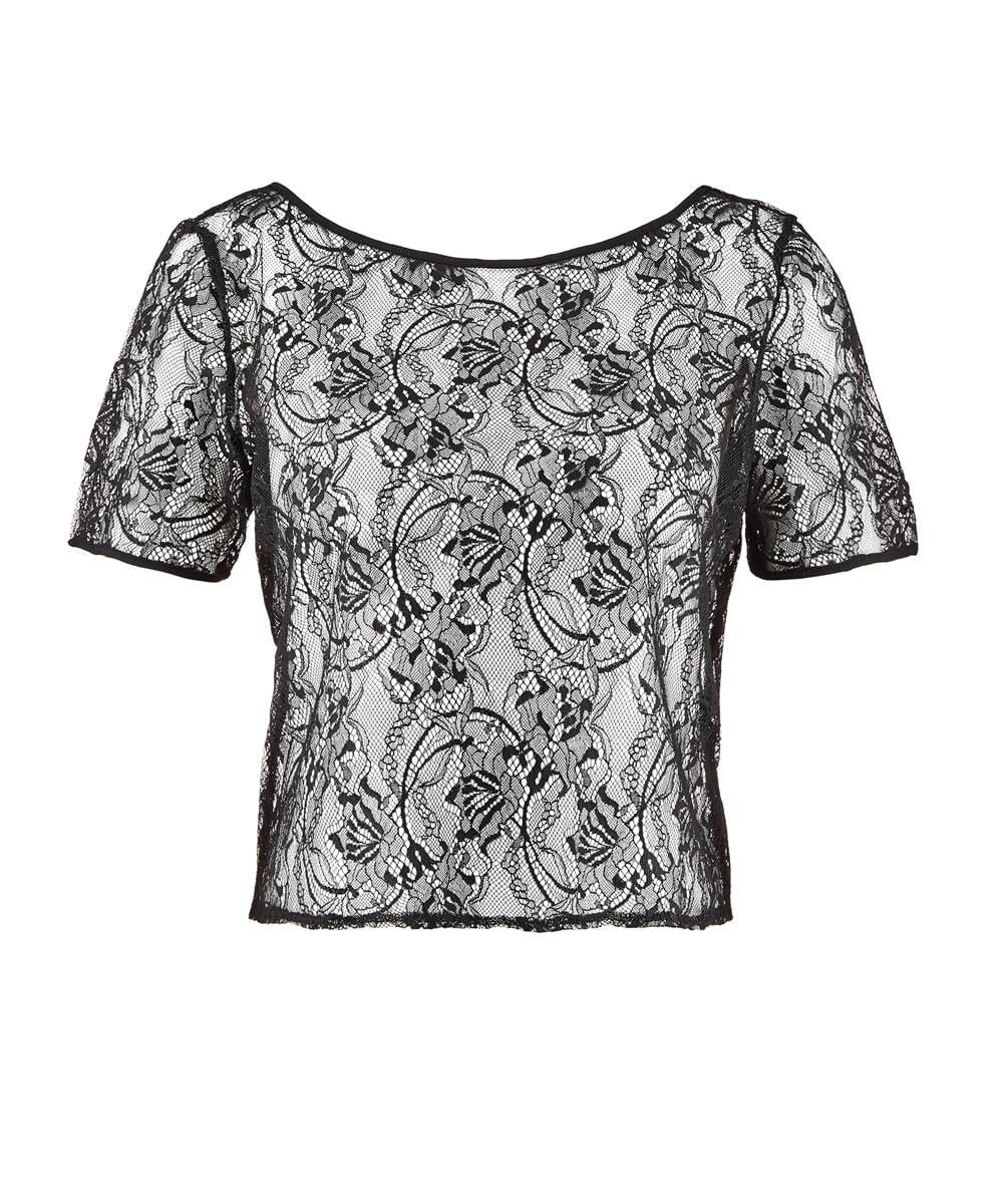 Aubade - Lazy Days Short Sleeve Top Noir
