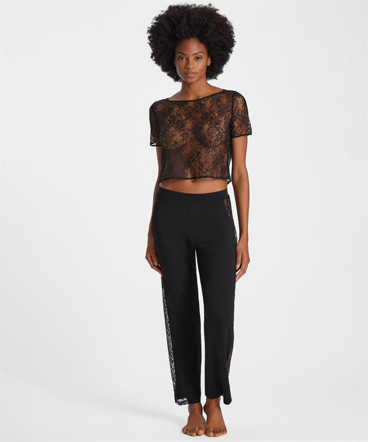 Aubade - Lazy Days Short Sleeve Top Noir