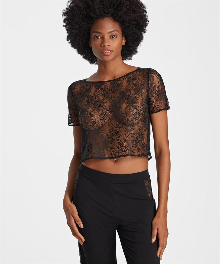 Aubade - Lazy Days Short Sleeve Top Noir