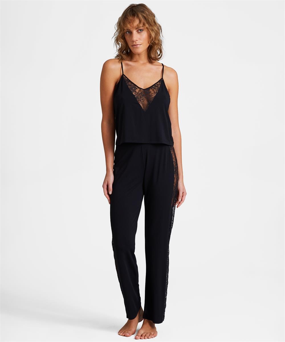 Aubade - Pantaloni Lazy Days Pantaloni Noir Aubade