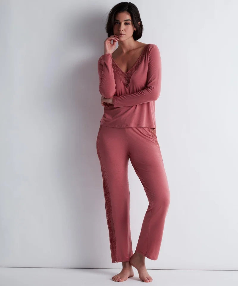 Aubade - Lazy Days Trousers Rosewood