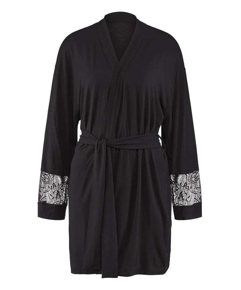 Aubade - Lazy Days Kimono Noir