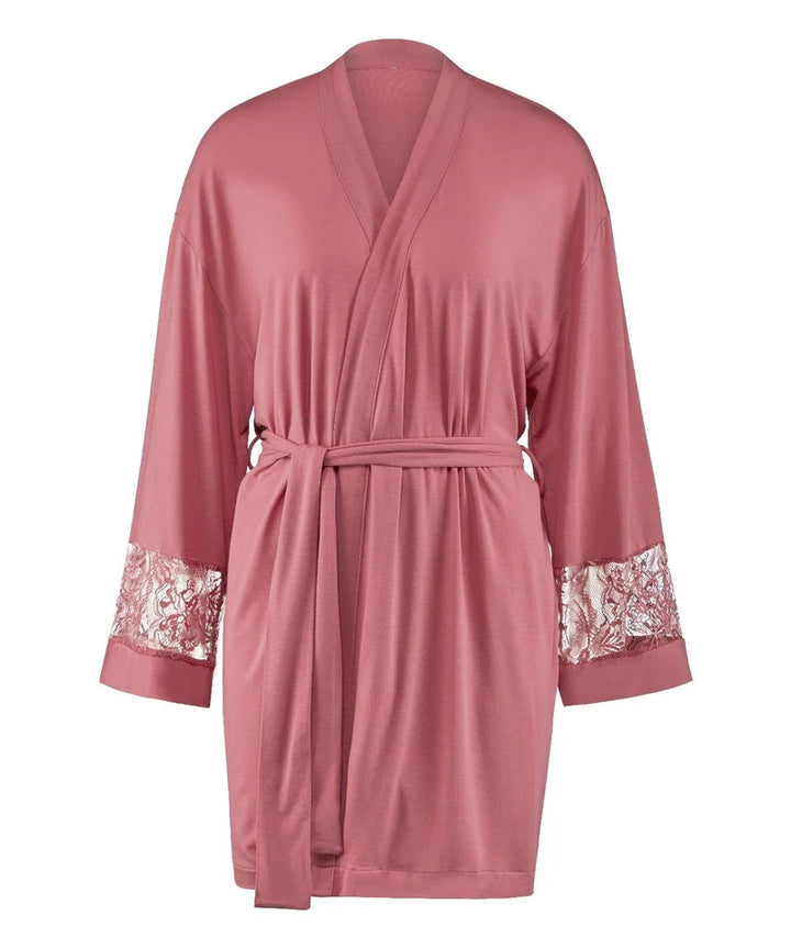 Aubade - Lazy Days Kimono Rosewood