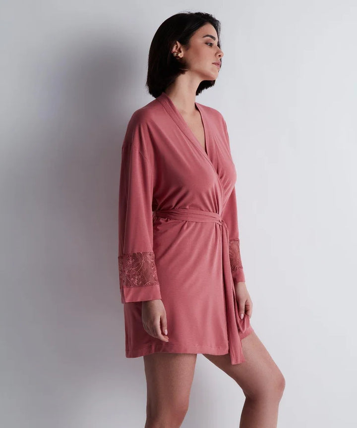 Aubade - Lazy Days Kimono Rosewood