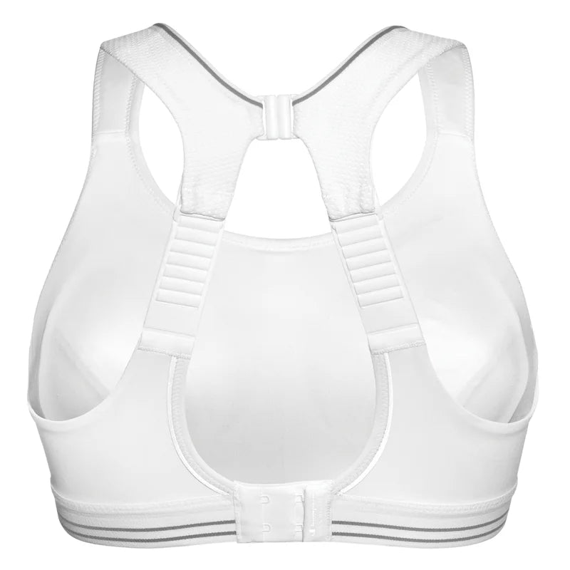Shock Absorber - Ultimate Run Bra White/Silver