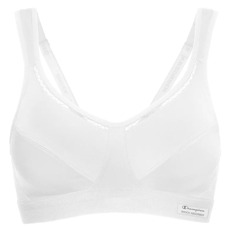 Shock Absorber - Classic Support Sports Bra White
