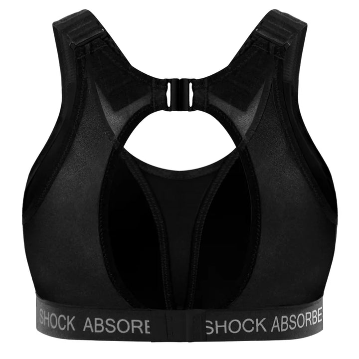 Shock Absorber - Ultimate Run Bra Padded Black/Silver