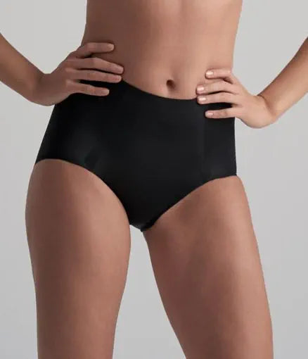 ByeBra - Smooth Essentials (Mid Support) Mid Waist Brief 2-Pack Black