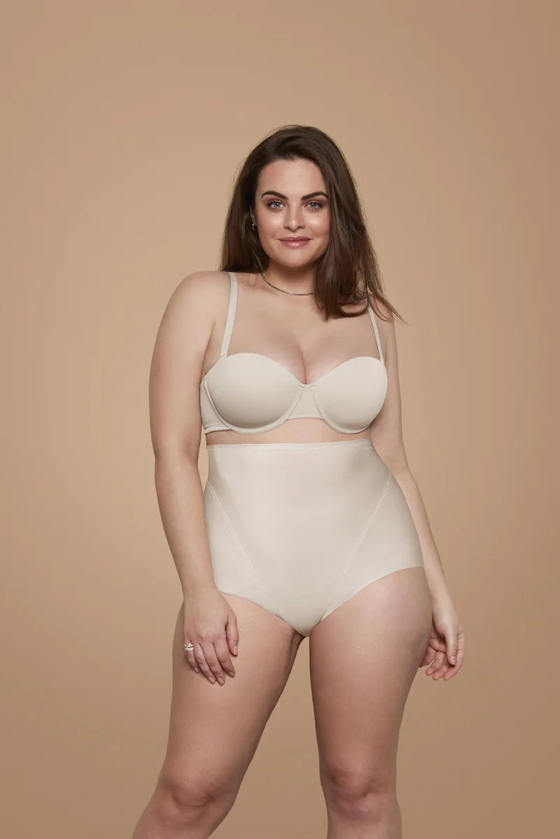 Janira - Perfect Curves Super High Waist Shaping Briefs Dune